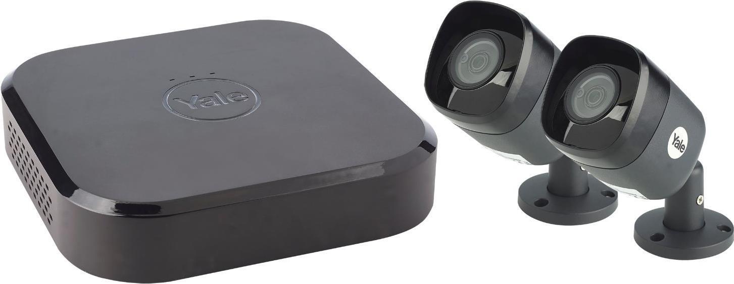 Essentials Smart Home CCTV Kit DVR + Camera (e) cablato (LAN) 4 canali 1 x 1 TB 2 Camera (i)