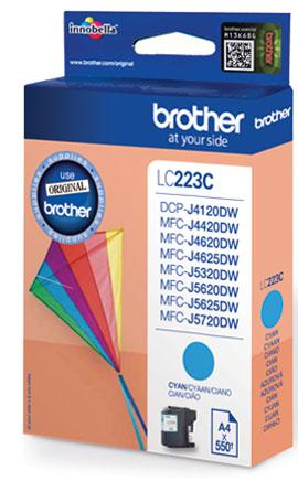 Brother LC-223CBP cartuccia d'inchiostro 1 pz Originale Ciano