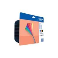 ORIGINAL Brother Multipack nero / ciano / magenta / giallo LC-223 LC223VALBPDR 4 cartucce d'inchiostro 1x nero ciano magenta gi