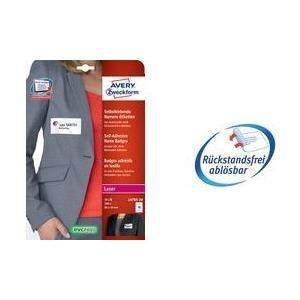 L4785-20, bianco, rettangolo arrotondato, rimovibile, DIN A4, 120 gm2, Laser-Ink