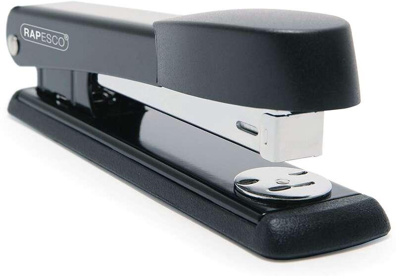 Rapesco R54500B2 cucitrice Punto standard Nero (Rapesco Marlin Stapler Full Strip Metal Black - R54500B2)