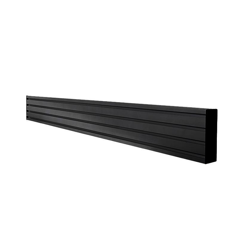 B-Tech BT8390-175/B Accessorio per il montaggio del monitor (SYSTEM X - Horizontal - Mounting Rail - 1.75m Black - Warranty 60M)