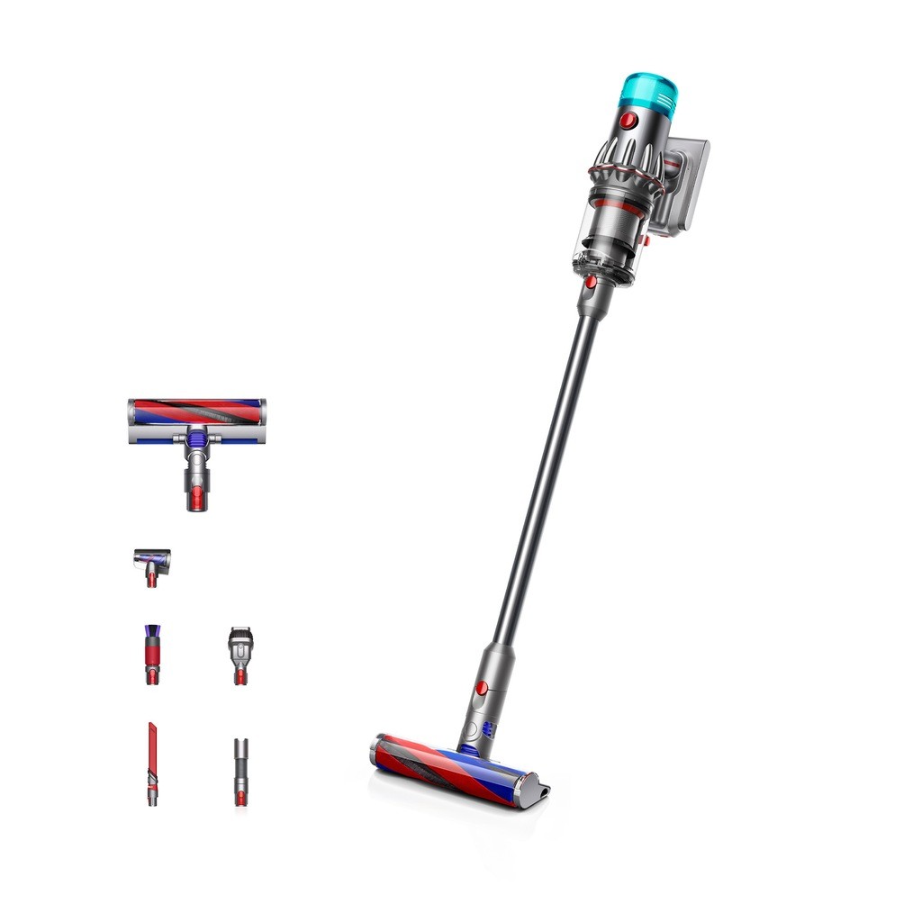 Dyson V12 Origin Aspirapolvere a bastone 2 in 1 Batteria Secco HEPA Senza sacchetto Nichel (Dyson V12 Origin - st?vsuger - ledn