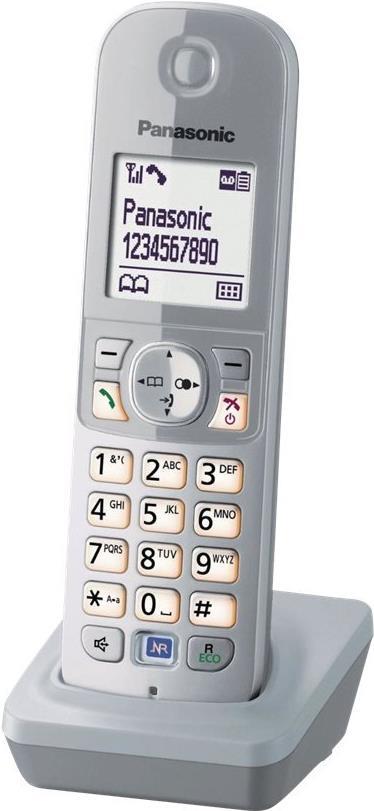 Ricevitore aggiuntivo Panasonic KX-TGA681EXS argento