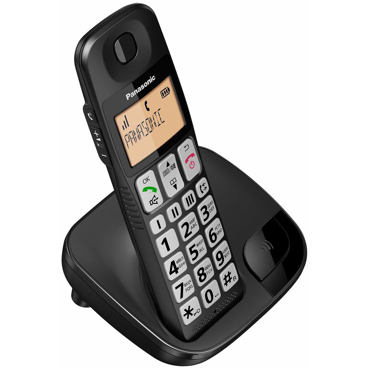TELEFONO CORDLESS KX-TGE110JTN NERO