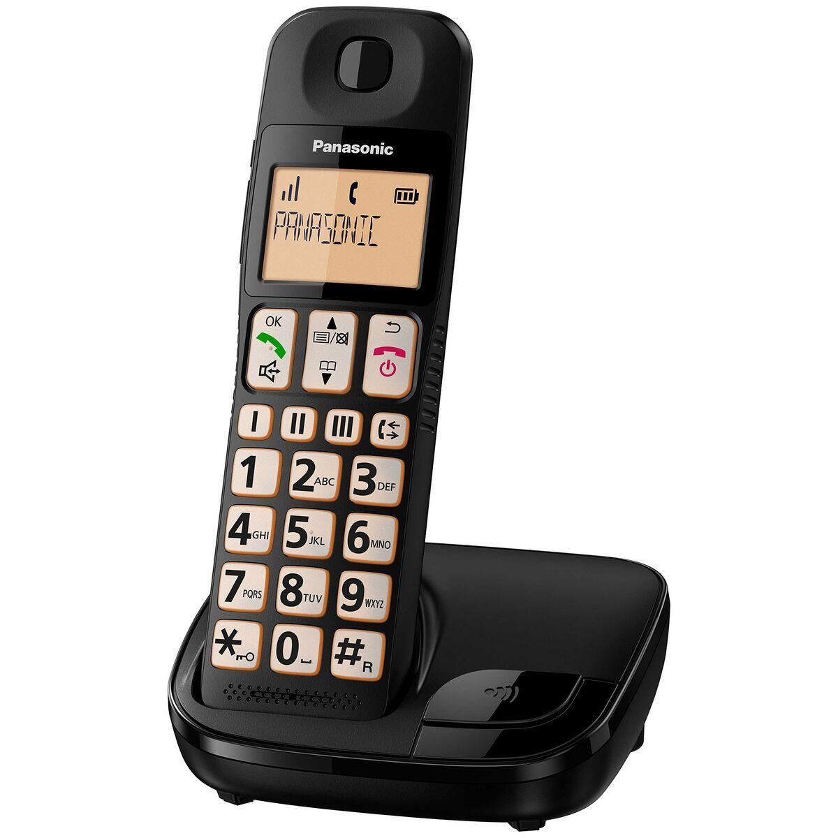 TELEFONO CORDLESS KX-TGE110JTN NERO