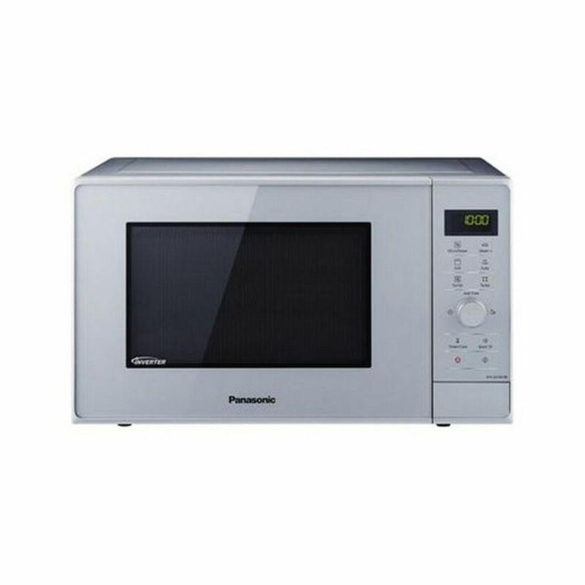 Microonda con Grill Panasonic NN-GD36HMSUG 23 L Argentato 1000 W