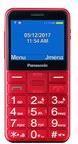 CELLULARE SENIOR KX-TU155 ROSSO