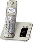 Telefono cordless Panasonic a tasti grandi con AB KX-TGE260GN - champagne