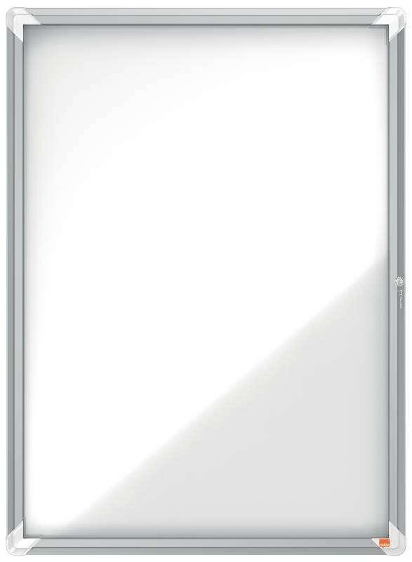 Nobo Bacheca per interni-fondo magnetico 9xA4 anta a battente (Nobo 1902560 Premium Plus Internal Glazed Case Magnetic 9 x A4)