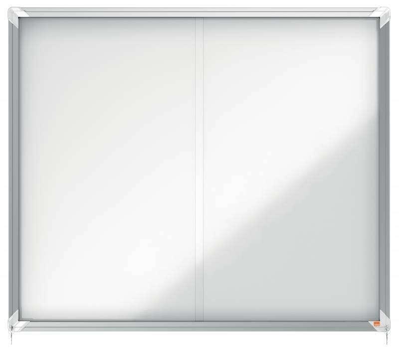 Nobo Premium Plus Magnetic Vitera di Loca Gate 15xa4 - 1140x970mm - Surface magnetico - Bianco