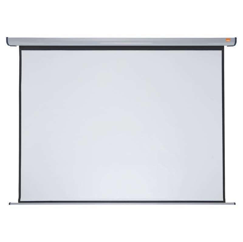 Schermo per proiezione Nobo Electric da parete 2400 Ãƒâ€” 1800 mm - Montaggio a parete - Controllo remoto - Superficie b