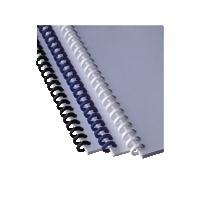 GBC Dorsi ClickBind bianchi 12 mm 50 (GBC 388057E 12mm White Clickbind Rings)
