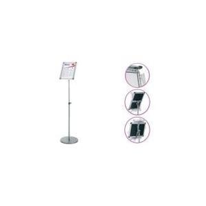 Nobo Cornice a scatto a cavalletto A3 (Nobo Sign Holder Snap Frame Floor Standing A3 1902384 DD)