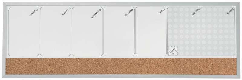ORGANIZER MAGNETICO SETTIMANAL 1903780 E 585X19CM ORIZZONTAL