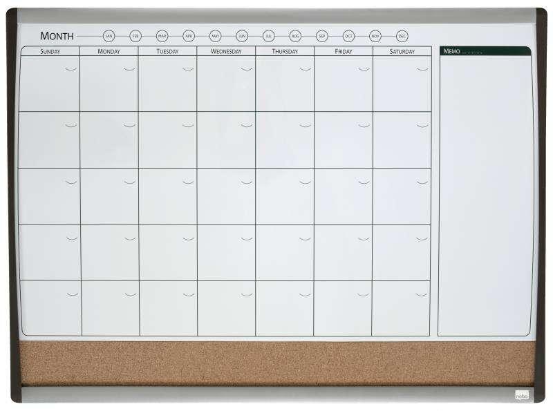 ORGANIZER MAGNETICO MENSILE 58 1903813 5X43CM QUARTET