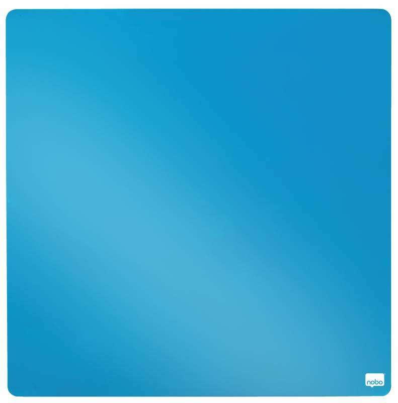 Lavagna magnetica Nobo Tile Mini 360x360 mm - Senza cornice - Cancellabile a secco - Blu
