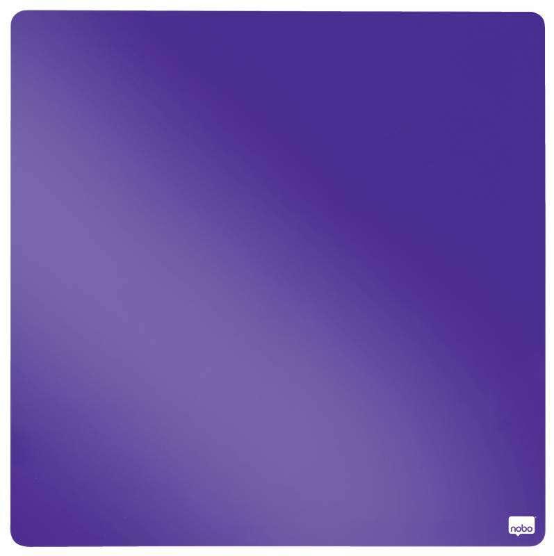 Lavagna magnetica Nobo Tile Mini 360x360 mm - Senza cornice - Cuscinetti adesivi e magneti - Design creativo e colorato - Color