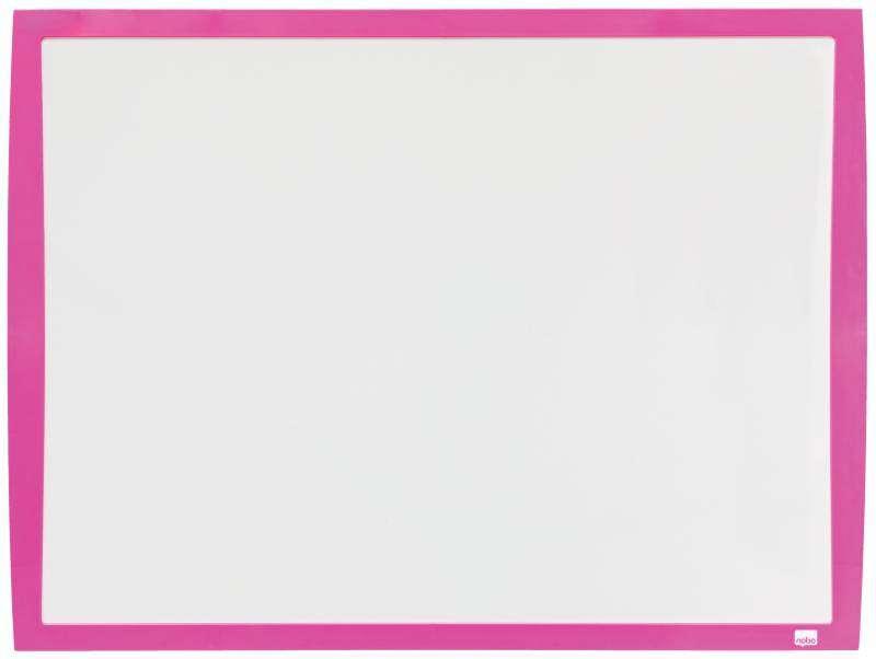 Lavagna magnetica piccola Nobo 585x430 cm - Colori vivaci - Accessori inclusi - Fucsia