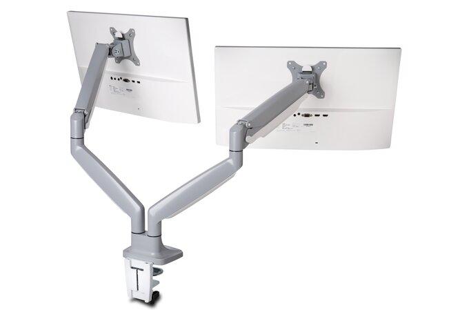 Kensington Braccio per monitor doppio ad altezza regolabile one-touch SmartFitÃƒâ€šÃ‚Â® (ONETOUCH HEIGHT ADJUST DUAL