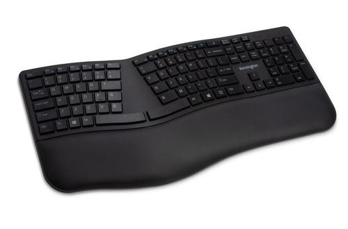 Kensington ProFit Ergo Wrlss tastiera Wireless a RF USB QWERTY Francese Nero