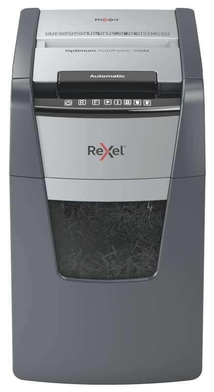 Rexel File Destroyer Autofeed 150 Sheet P5 Black (1 pezzo)