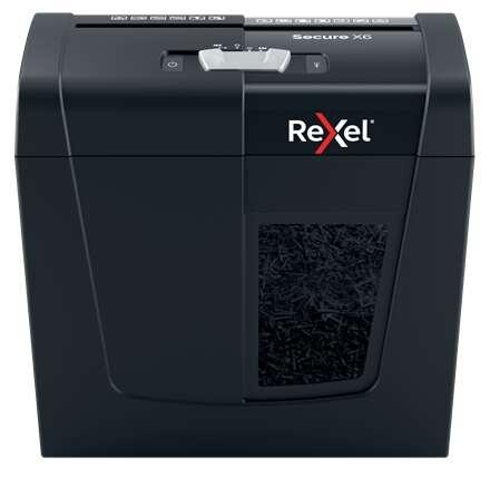 Rexel Secure X6 Manuale Distruttivo Cut - Distrugge fino a 6 fogli - 10L