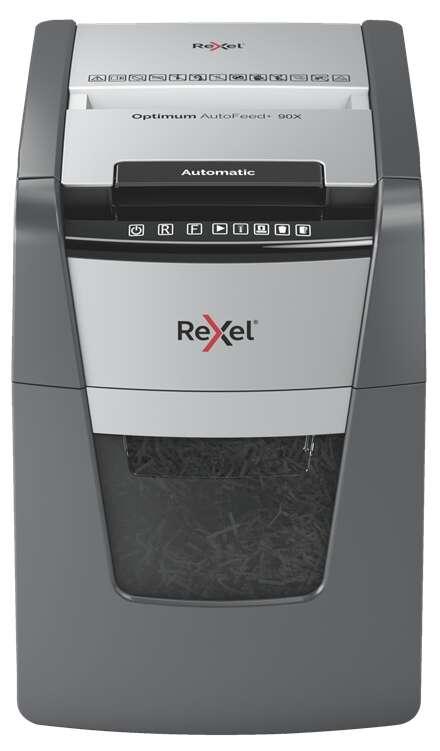 Rexel Optimum AutoFeed Plus 90X Automatic Cross Cut Shredder