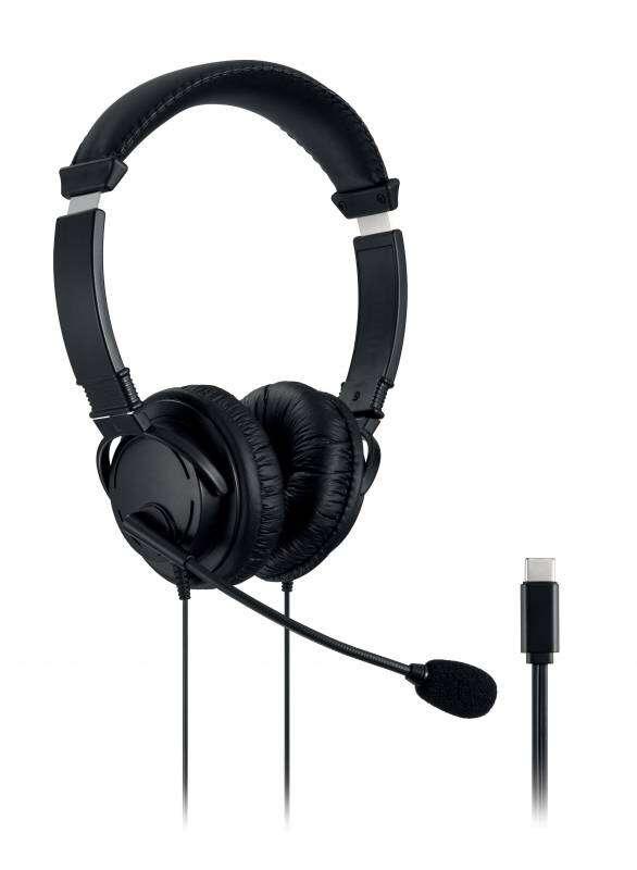 Kensington Cuffie USB-C ad alta fedeltà con microfono