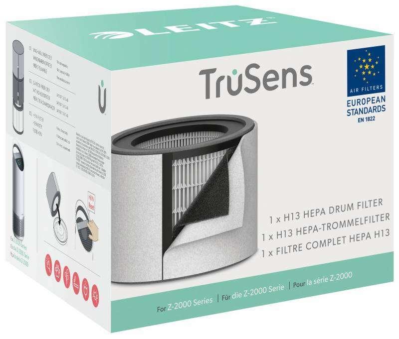 Leitz Filtro Hepa H13 3 in 1 di ricambio per purificatore d'aria medio Trusens Z-2000/Z-2500 - Cattura il 99,95% di particelle