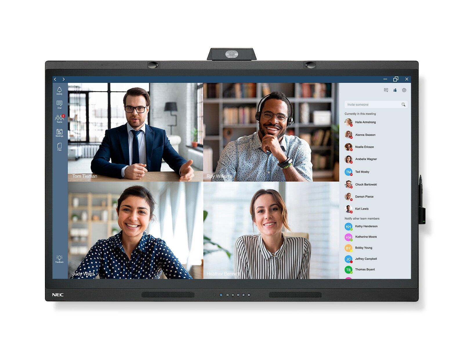 NEC WD551 lavagna interattiva 1397 cm 55 3840 x 2160 Pixel Touch screen (NEC WD551 55 INCH Collaboration dlsplay)