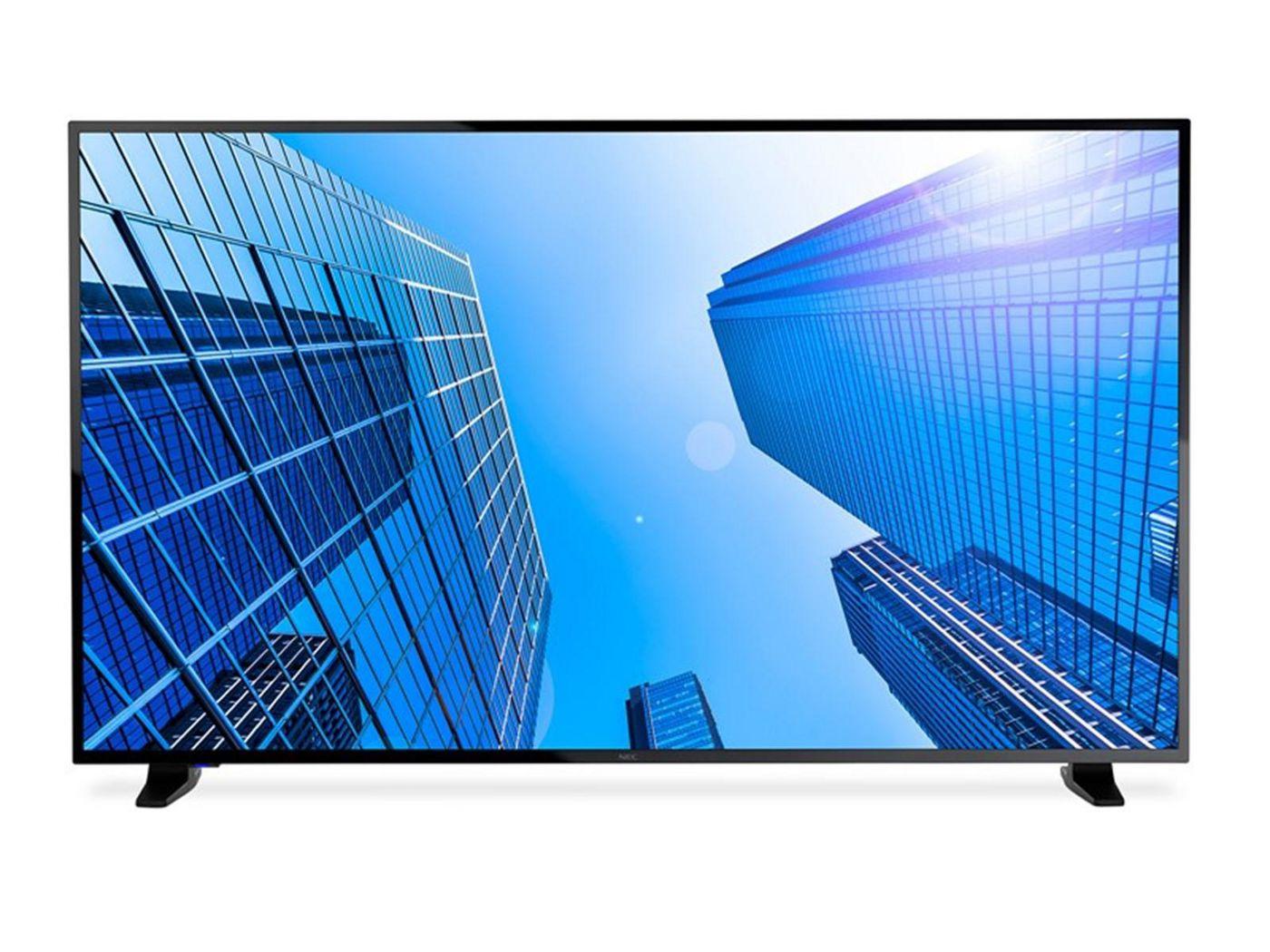 MONITOR NEC LED 55" MultiSync E558 169 3840x2160 8ms 350cd/m 1.2001 2X10W MM VGA 3HDMI 1 USB 1UBC-C Media Player Integrato