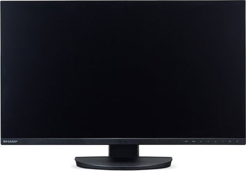 Monitor IPS SHARP NEC 2560x1440 da 27" con USB-C e LAN - Nero