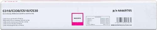 OKI Tonerpatrone 1 x Magenta 2000 Seiten C300/C500