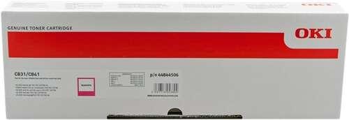 44844506 TONER MAGENTA C831/841 10K