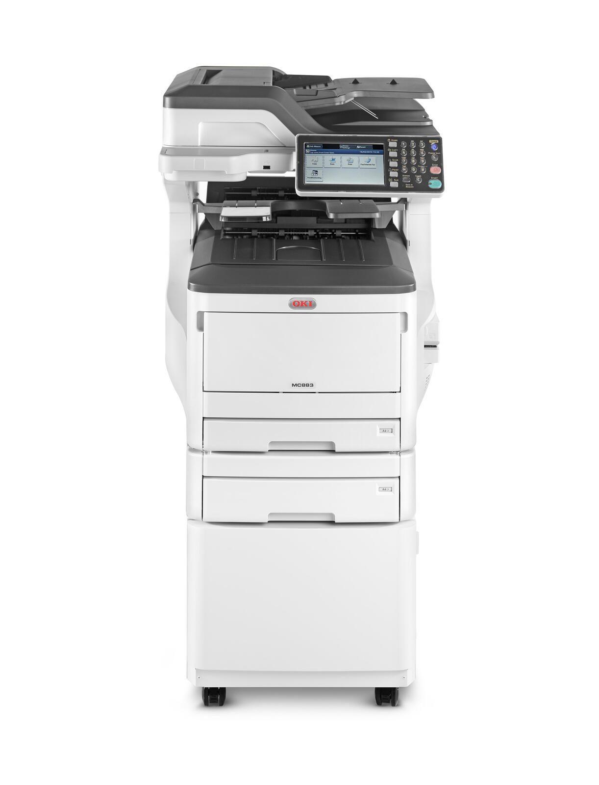 MC883DNCT Multifunzione a tecnologia Digital LED lastra piana formato A3 35ppm a colori e 35ppm in b/n formato A4 con 2 cassett