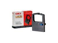 OKI Farbband 1 x Schwarz 2 Mio. Zeichen Material Nylon ML 320FB/390FB