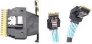 Y Intel Cable Kit 2U 1x SlimSAS to 1x SlimSAS straight 1x SFF8654 8i to 1x SFF-8654 8i