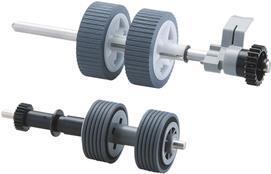 Set consumabili x 8040 x1 Rullo di Pescaggio e x1 Rullo Sfogliatore. Durata stimata fino a 200k scansion CON-3836-200K