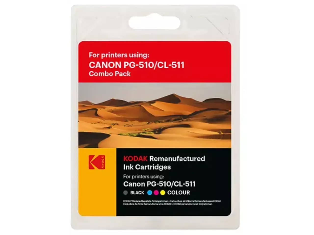 KODAK COMPAT CANON PG-510 / CL-511 COMBO PACK
