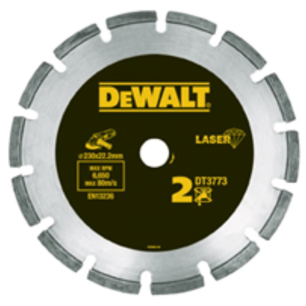 Disco da taglio diamantato LaserHP2 DT3773 230mm alesaggio 22,23mm