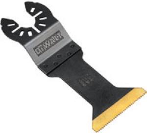Lama per sega multiutensile Titanio DT20702 55 x 44 mm larghezza 44 mm