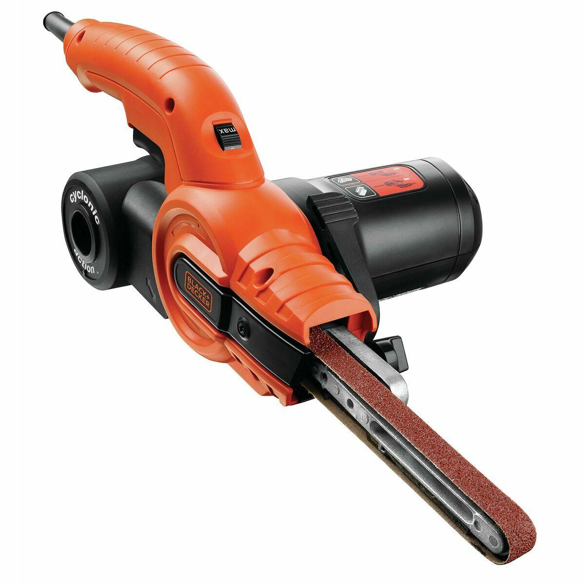 Leistung: 350W • Schleiffläche (B): 13mm • Bandlänge: 451mm • Staubabsa