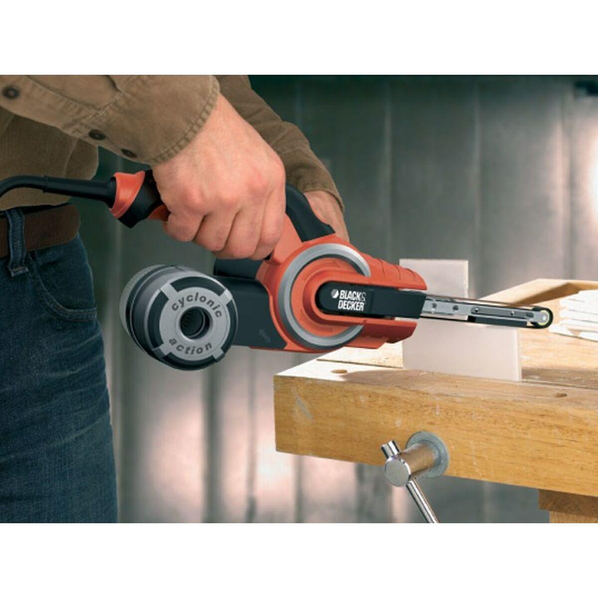 Levigatrice a nastro Black & Decker KA902EK 400 W