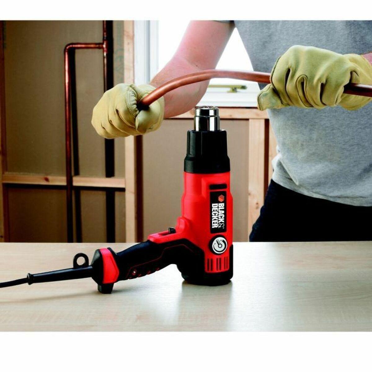 Pistola ad aria calda Black & Decker KX2200K-QS 2000 W 65Ã‚ÂºC / 650Ã‚ÂºC