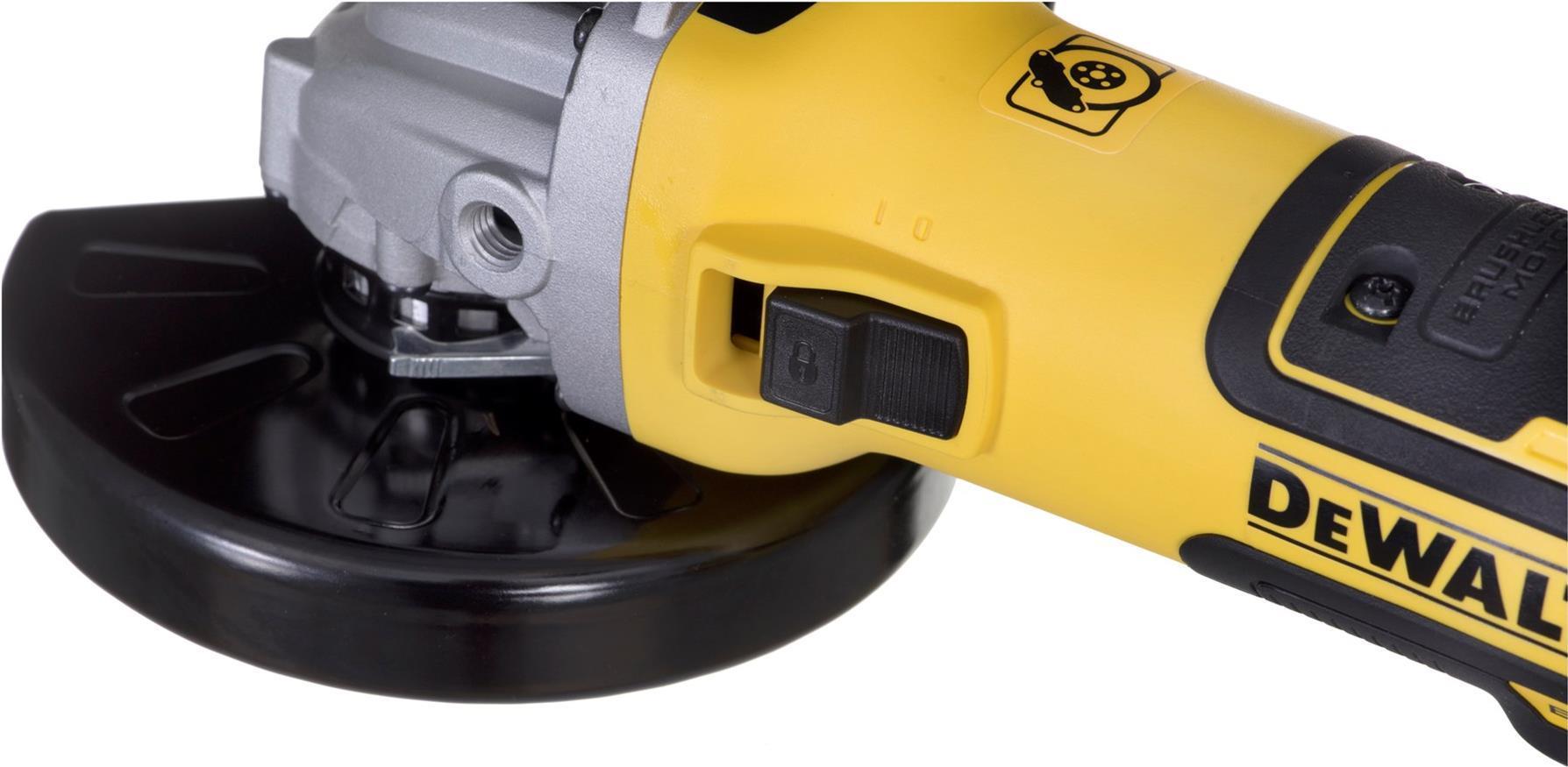 DEWALT DWE4357-QS Disco Portable Sander Nero, giallo 10500 giri / min 1700 W