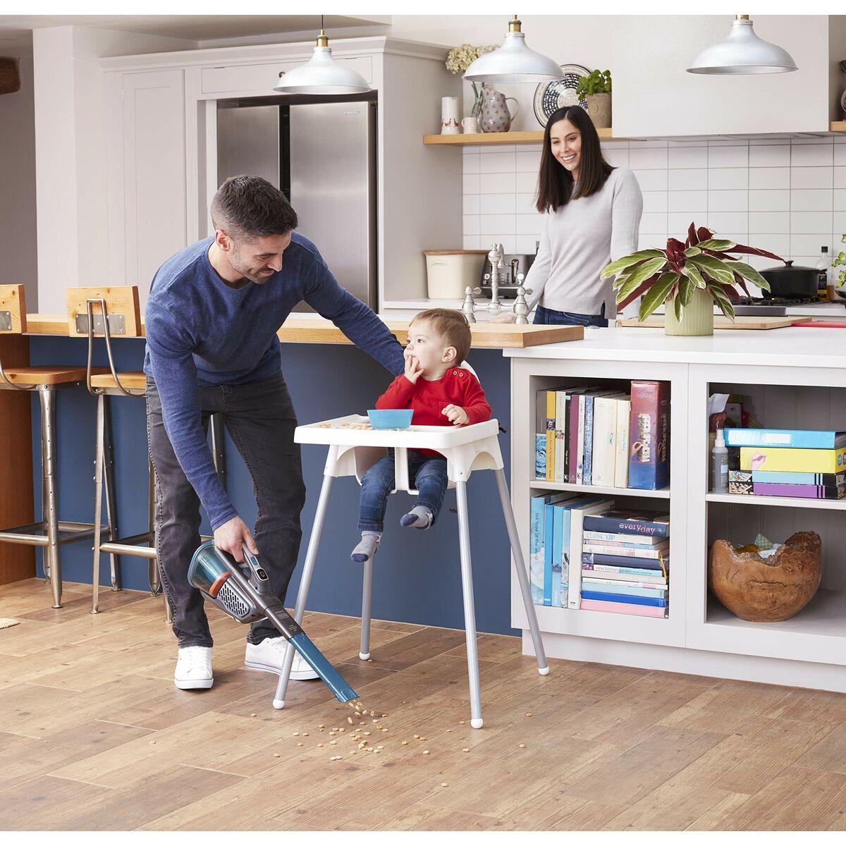 Aspirapolvere portatile senza fili Black & Decker nero BHHV520BF