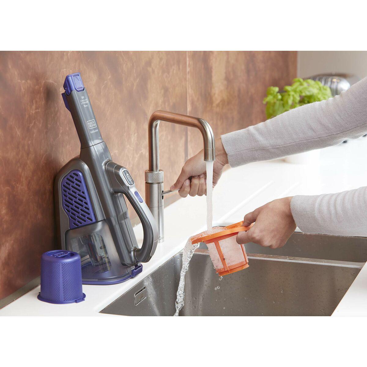 Aspirapolvere portatile senza fili Black & Decker nero BHHV520BFP