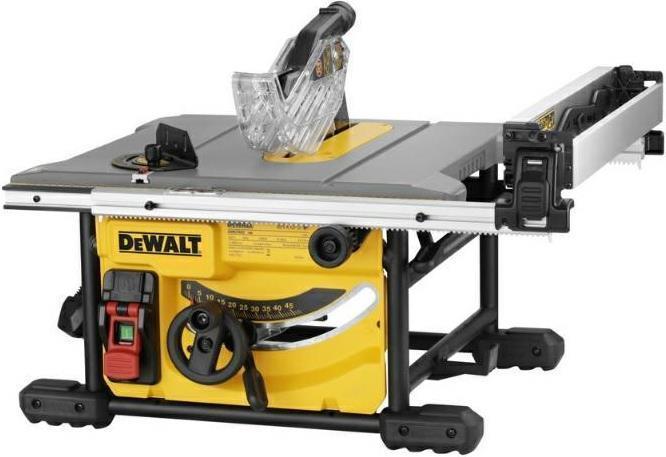 Sega da banco DeWalt DWE7485-QS 210 mm nero/giallo