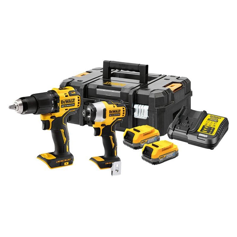 Set batterie DeWalt DCK2062E2T-QW DCD709+DCF809